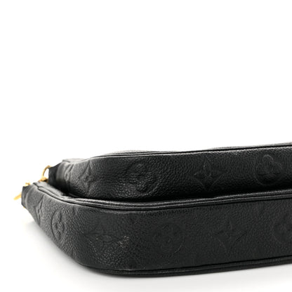 Louis Vuitton Empreinte Monogram Giant Multi Pochette Accessories Black 9 of 10