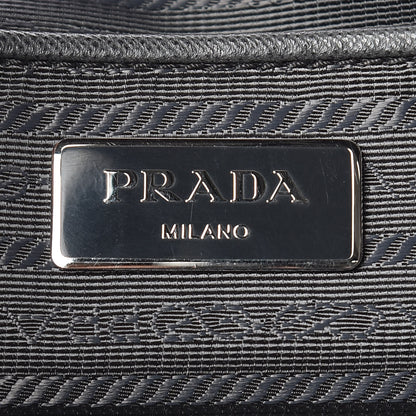Prada Nylon Vela Medium Cinch Backpack Ardesia 8 of 9