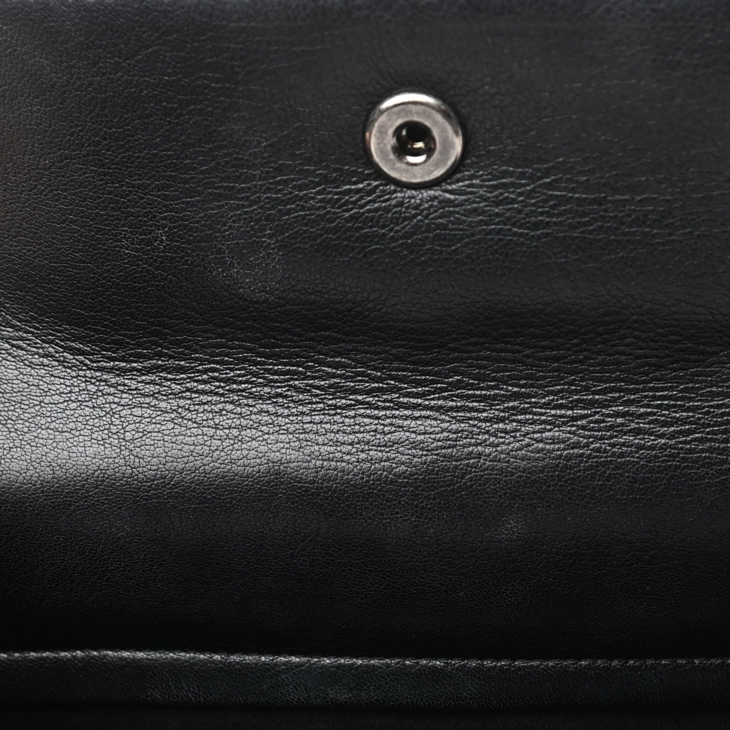 Chanel Metallic Goatskin Quilted Small City Rock Shopping Tote Black 11 of 11