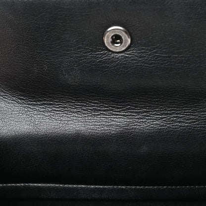 Chanel Metallic Goatskin Quilted Small City Rock Shopping Tote Black 11 of 11