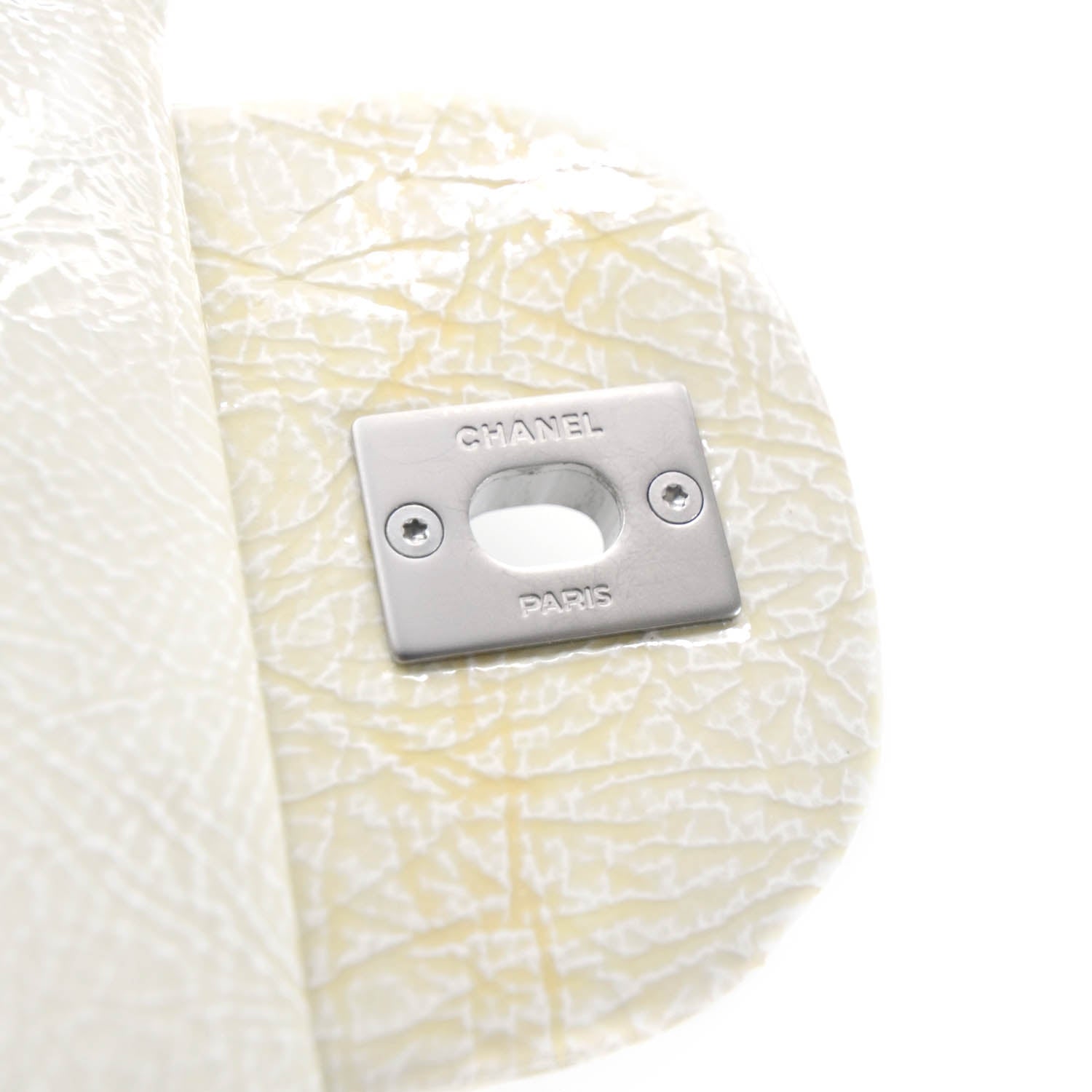 Chanel Crackled Patent Jumbo Flap 10 of 12