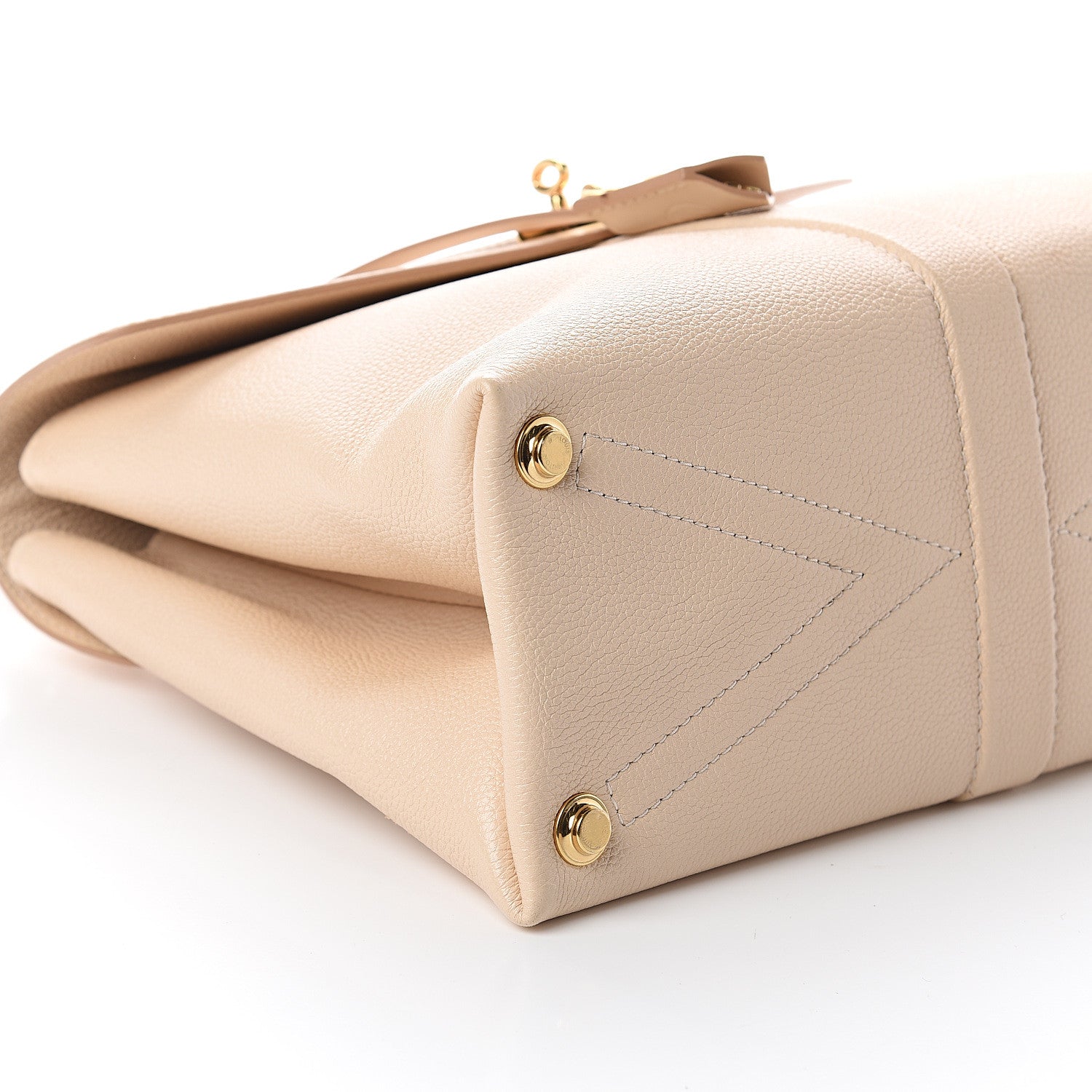 Louis Vuitton Grained Smooth Calfskin Rose Des Vents MM Creme 7 of 8