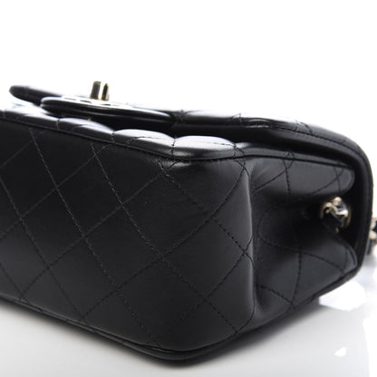 Chanel Lambskin Quilted Mini Square Flap Black 5 of 9