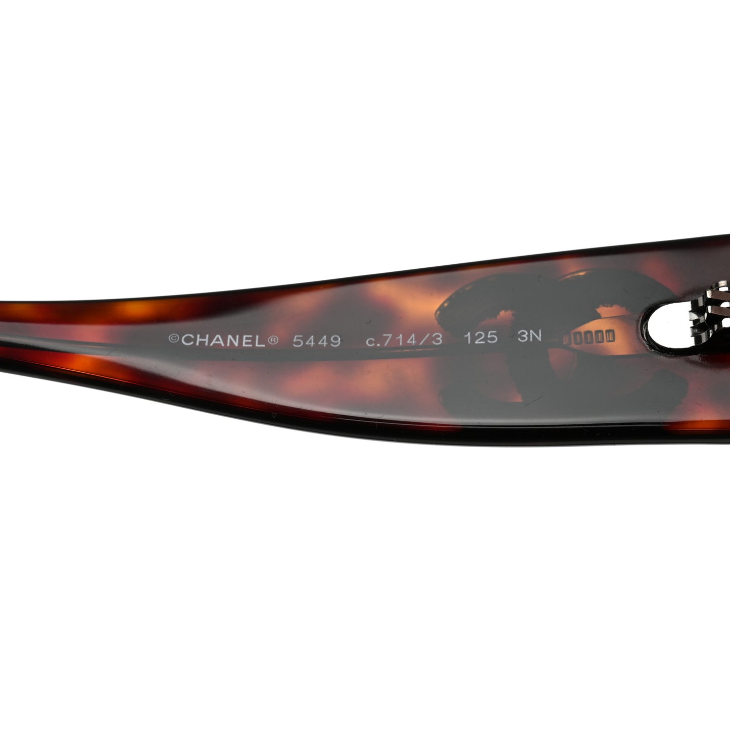 Acetate Shield Sunglasses 5449-A Dark Tortoise
