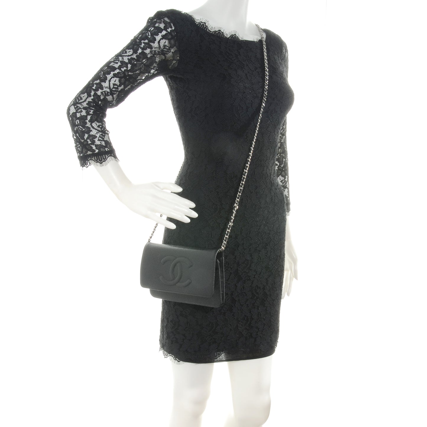 Caviar Wallet on Chain WOC Black