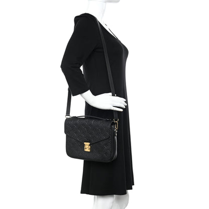 Louis Vuitton Empreinte Pochette Metis Black 2 of 12