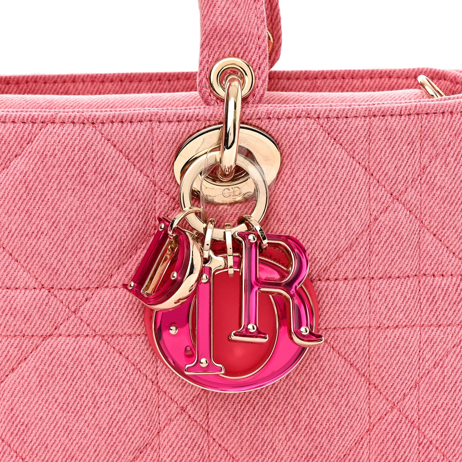 Christian Dior Denim Macrocannage Lady D-Joy Pink 8 of 10