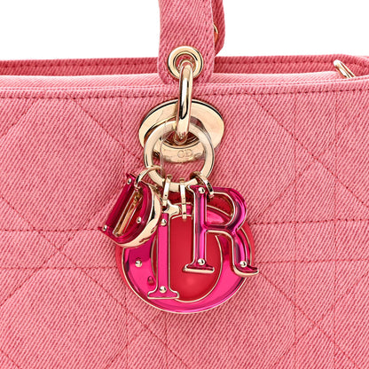 Christian Dior Denim Macrocannage Lady D-Joy Pink 8 of 10