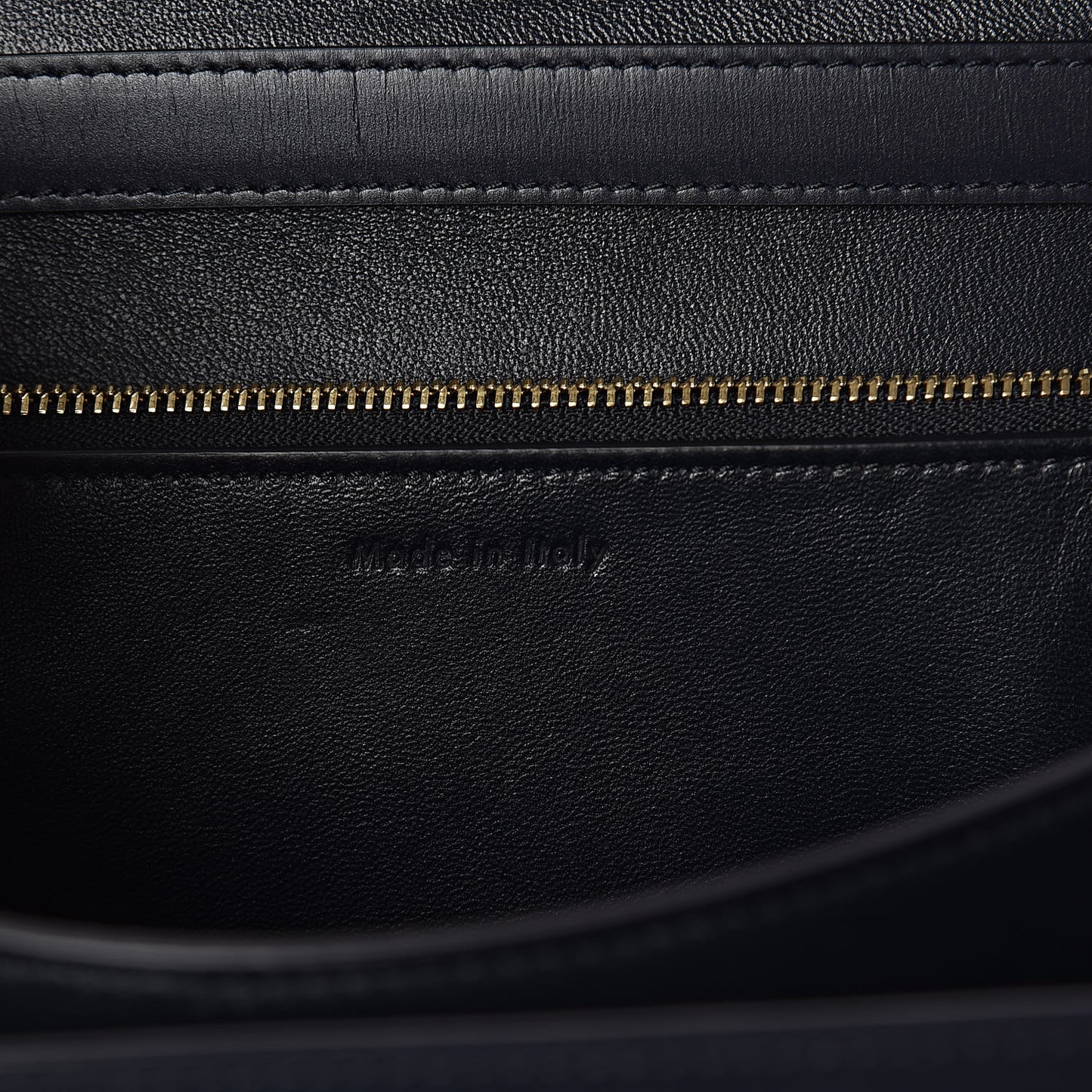 Box Calfskin Medium Classic Box Flap Bag Navy Blue