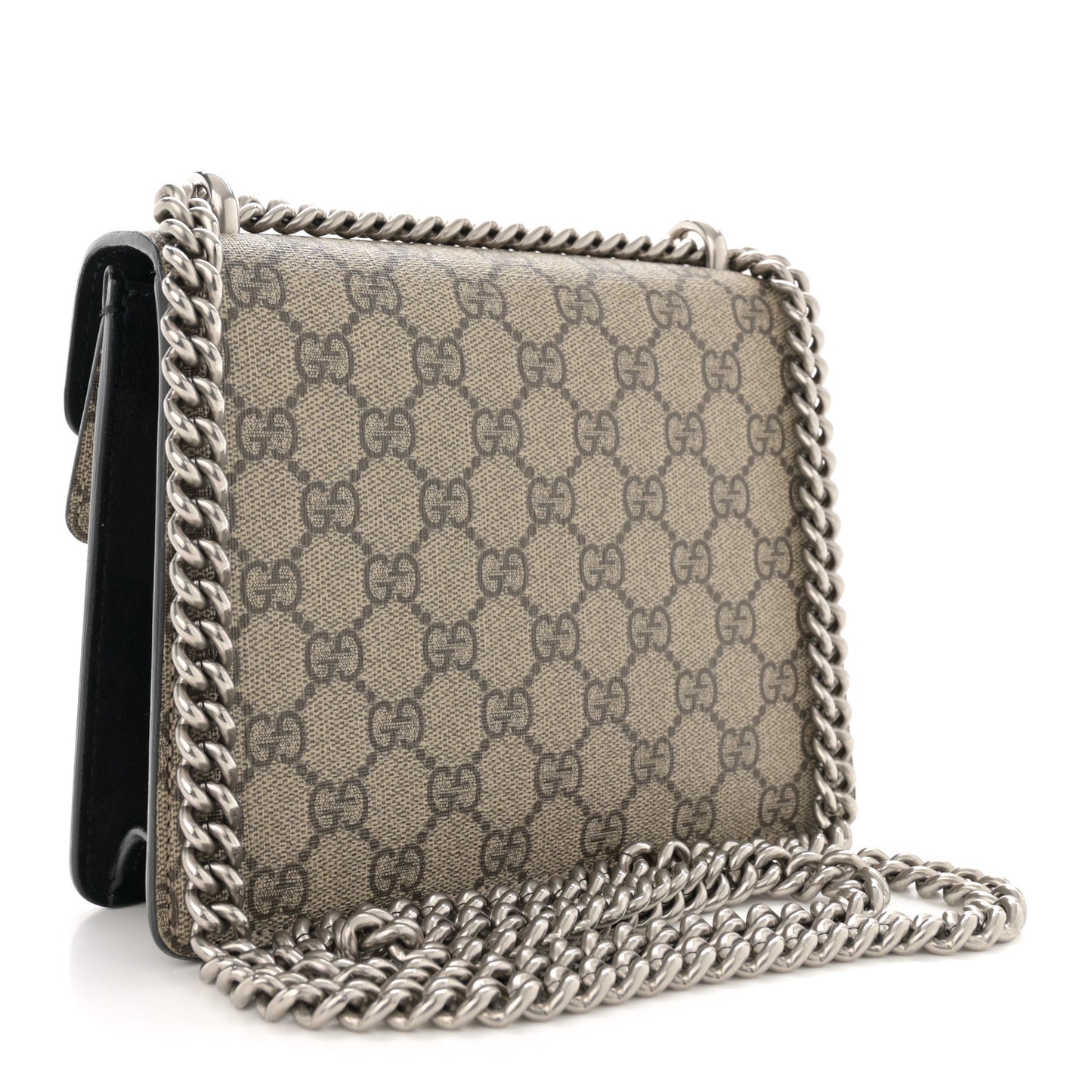 GG Supreme Monogram Mini Dionysus Shoulder Bag Black