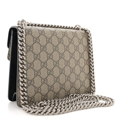 Gucci GG Supreme Monogram Mini Dionysus Shoulder Bag Black 3 of 12