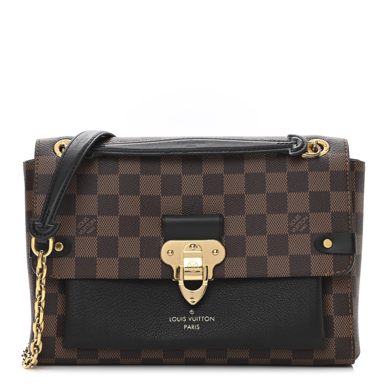Louis Vuitton Damier Ebene Vavin PM Black 1 of 8