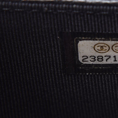 Chanel Caviar Quilted Flap Card Holder Black 6 of 9
