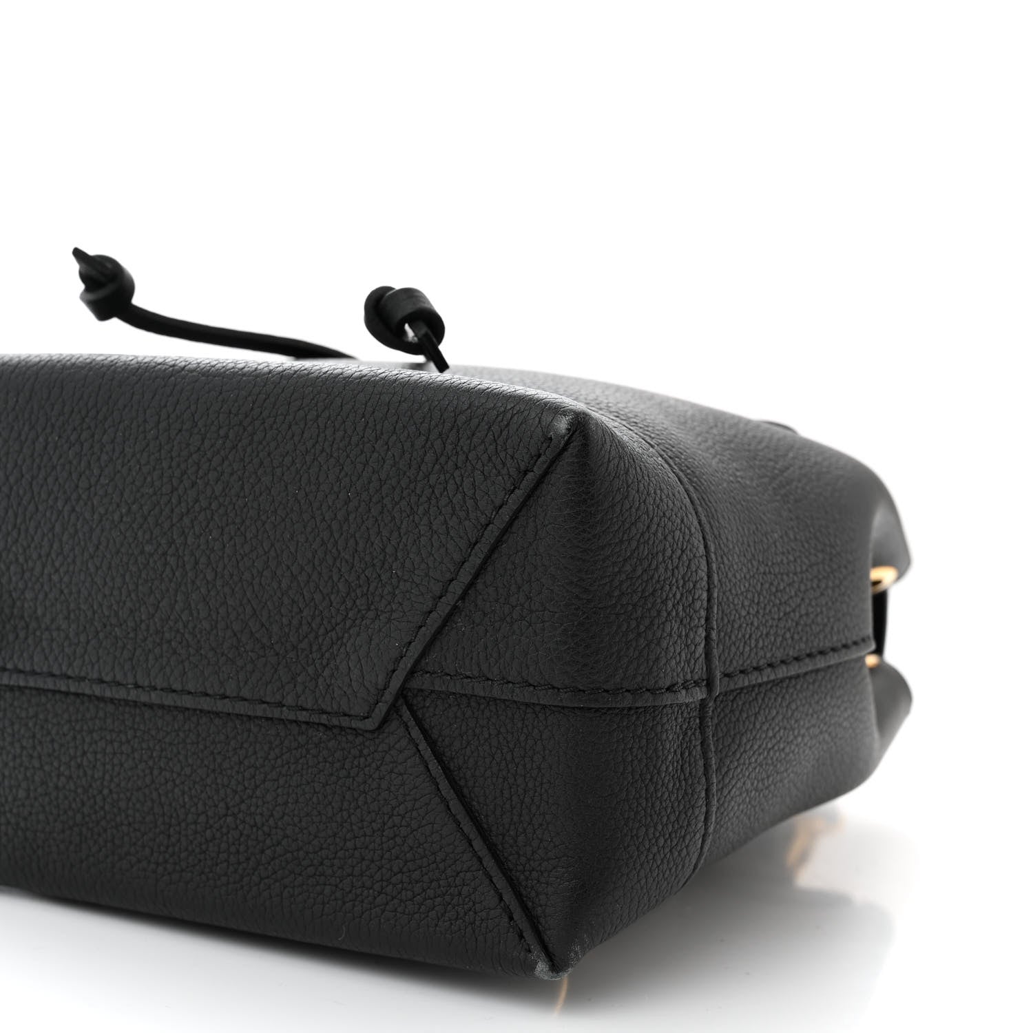 Louis Vuitton Calfskin Lockme Mini Backpack Black 10 of 10