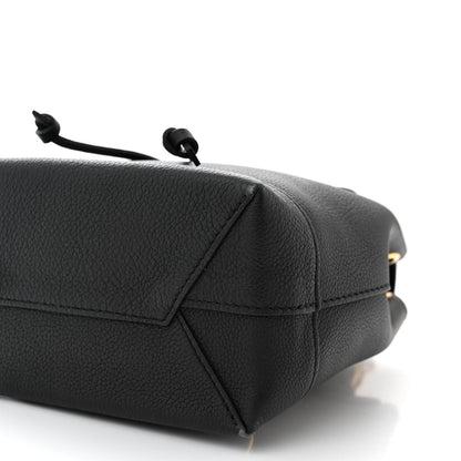 Louis Vuitton Calfskin Lockme Mini Backpack Black 10 of 10