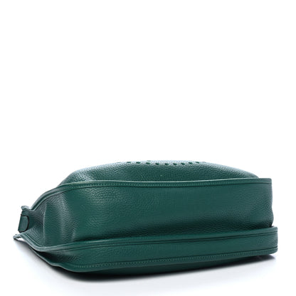 Hermes Taurillon Clemence Evelyne III GM Malachite 3 of 4