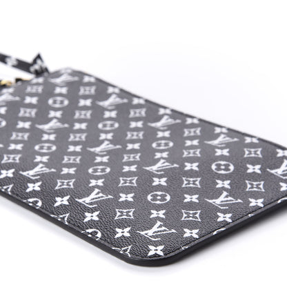 Louis Vuitton Monogram Giant Jungle Neverfull MM GM Pochette Black 7 of 9