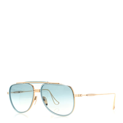 Chrome Hearts Aviator Instakilo Sunglasses Light Blue 1 of 8