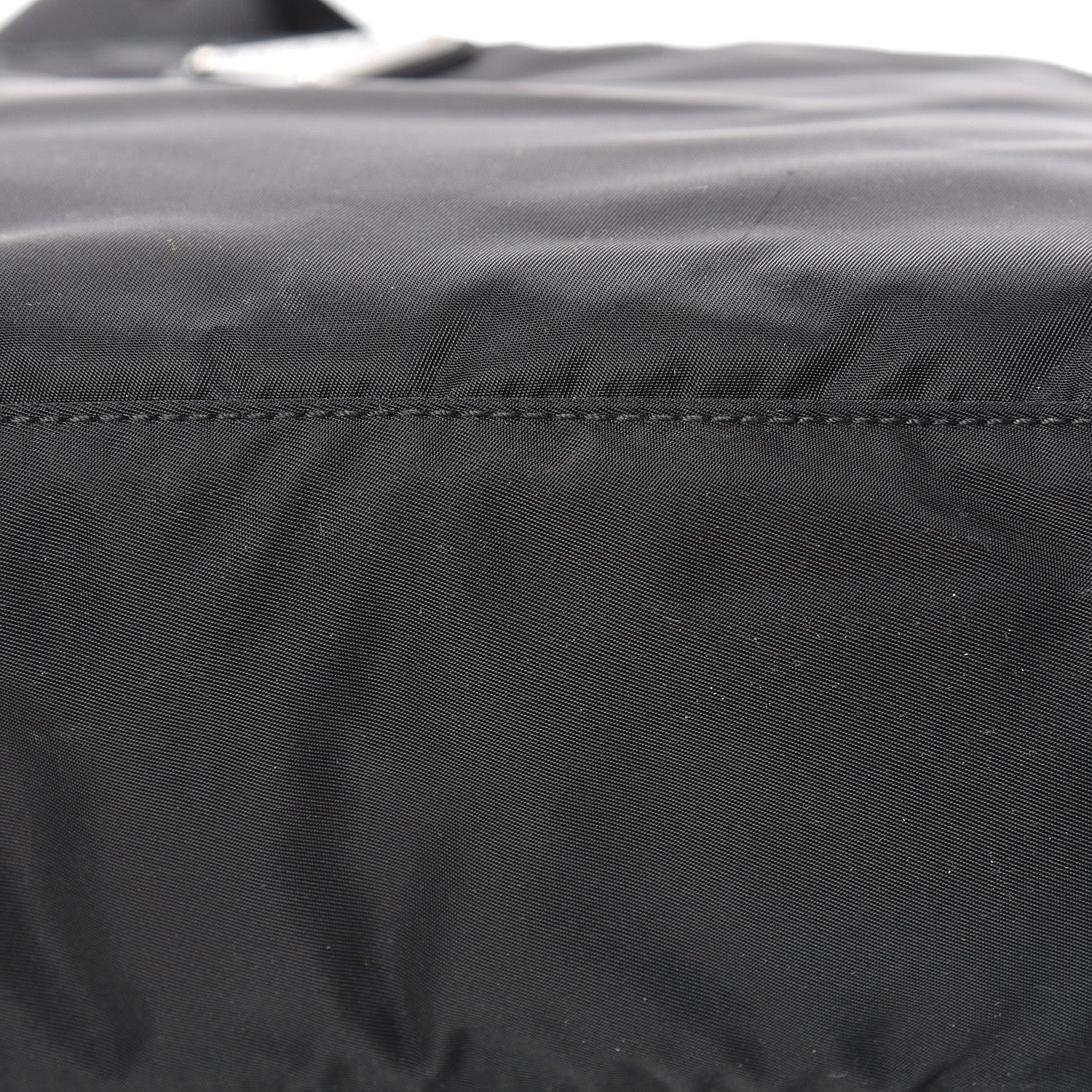 Prada Nylon Flat Messenger Bag Black 12 of 12