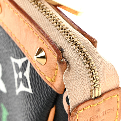 Louis Vuitton Monogram Multicolor Pochette Accessories Black 12 of 13