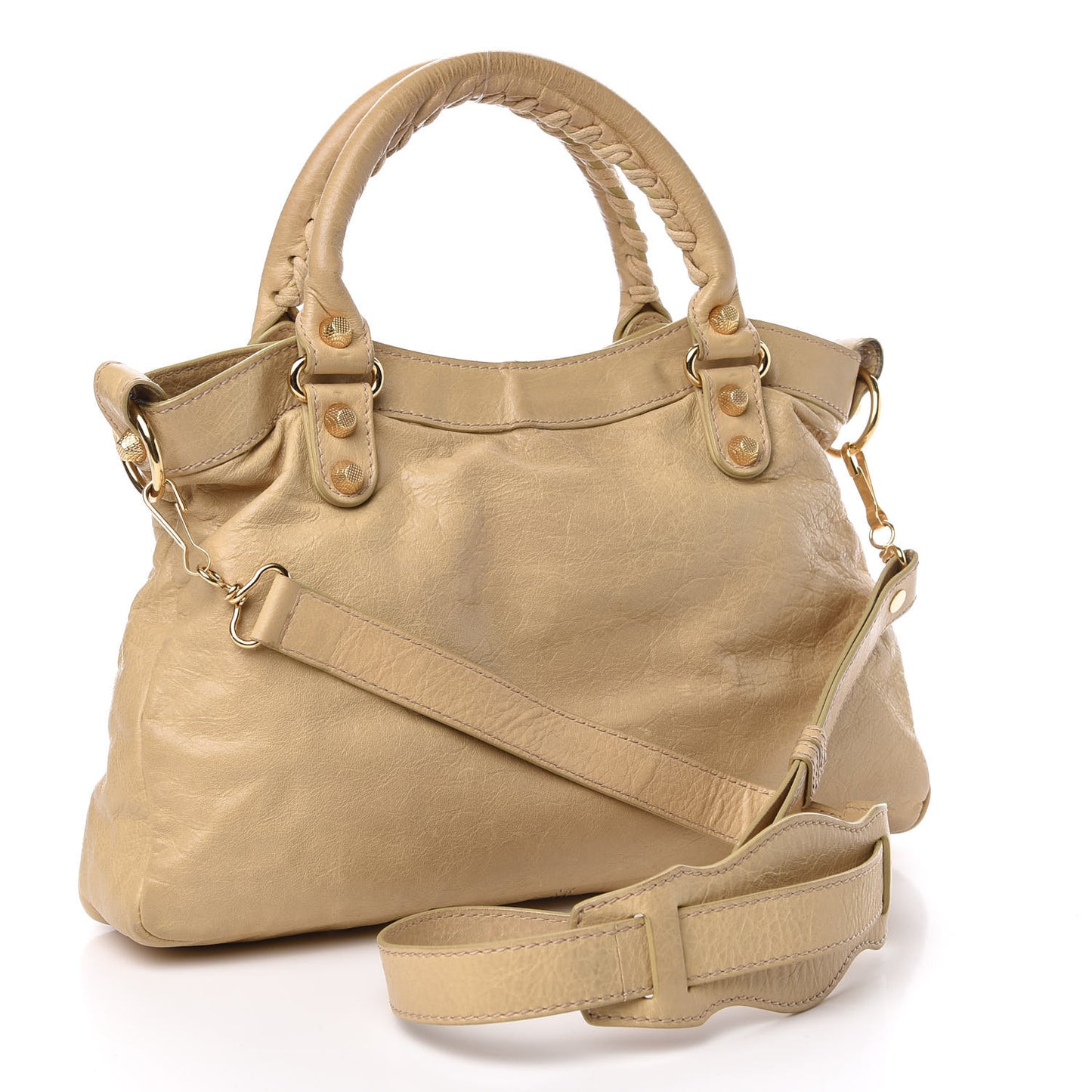 Agneau Giant 12 Gold Hardware Town Dune