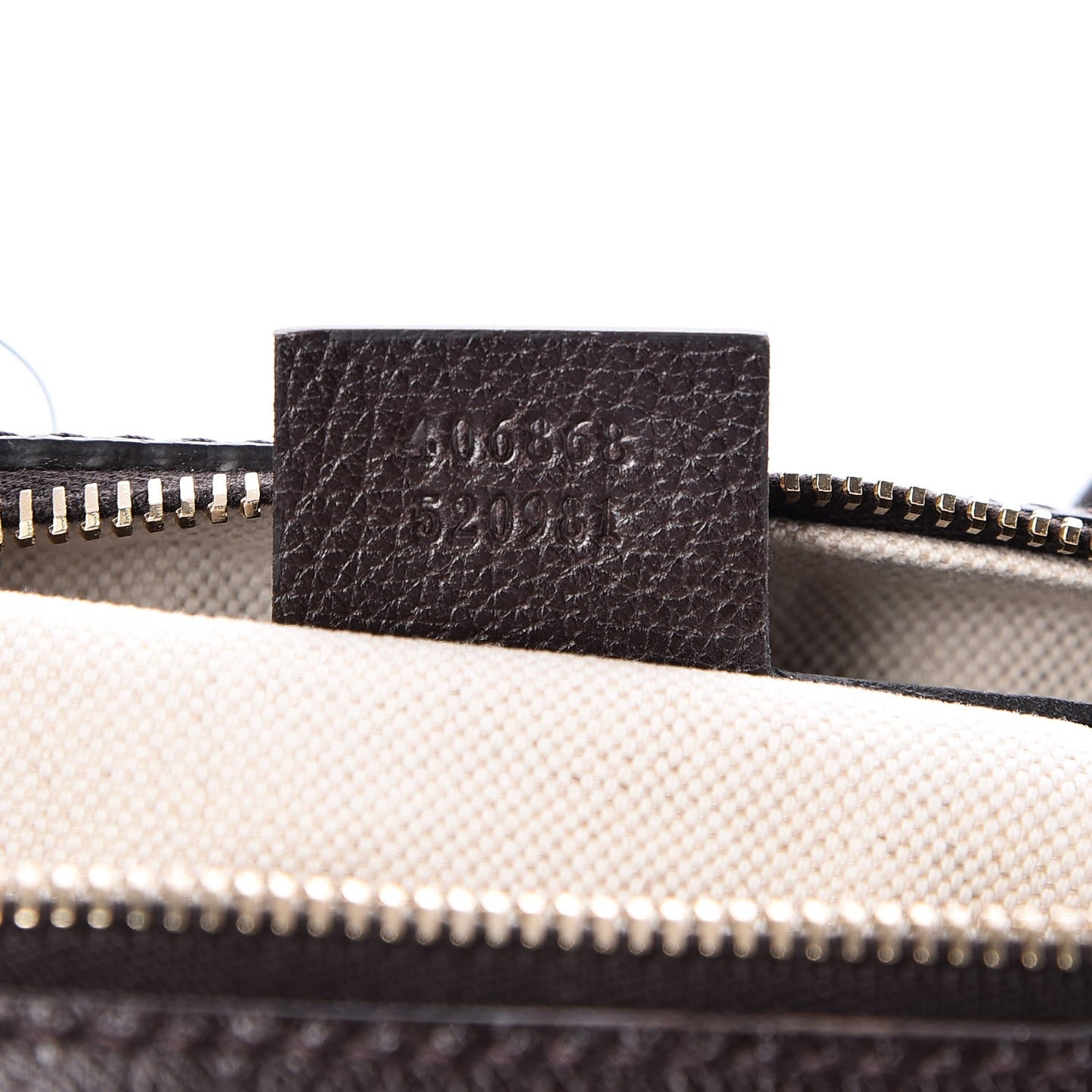 Monogram Vintage Web Medium Webby Bee Boston Dark Brown