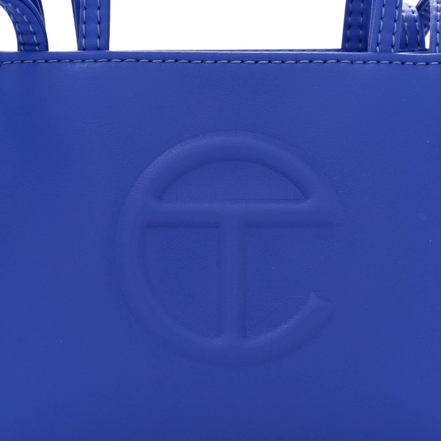 Telfar Vegan Leather Small Shopping Bag Painters Tape 7 of 10
