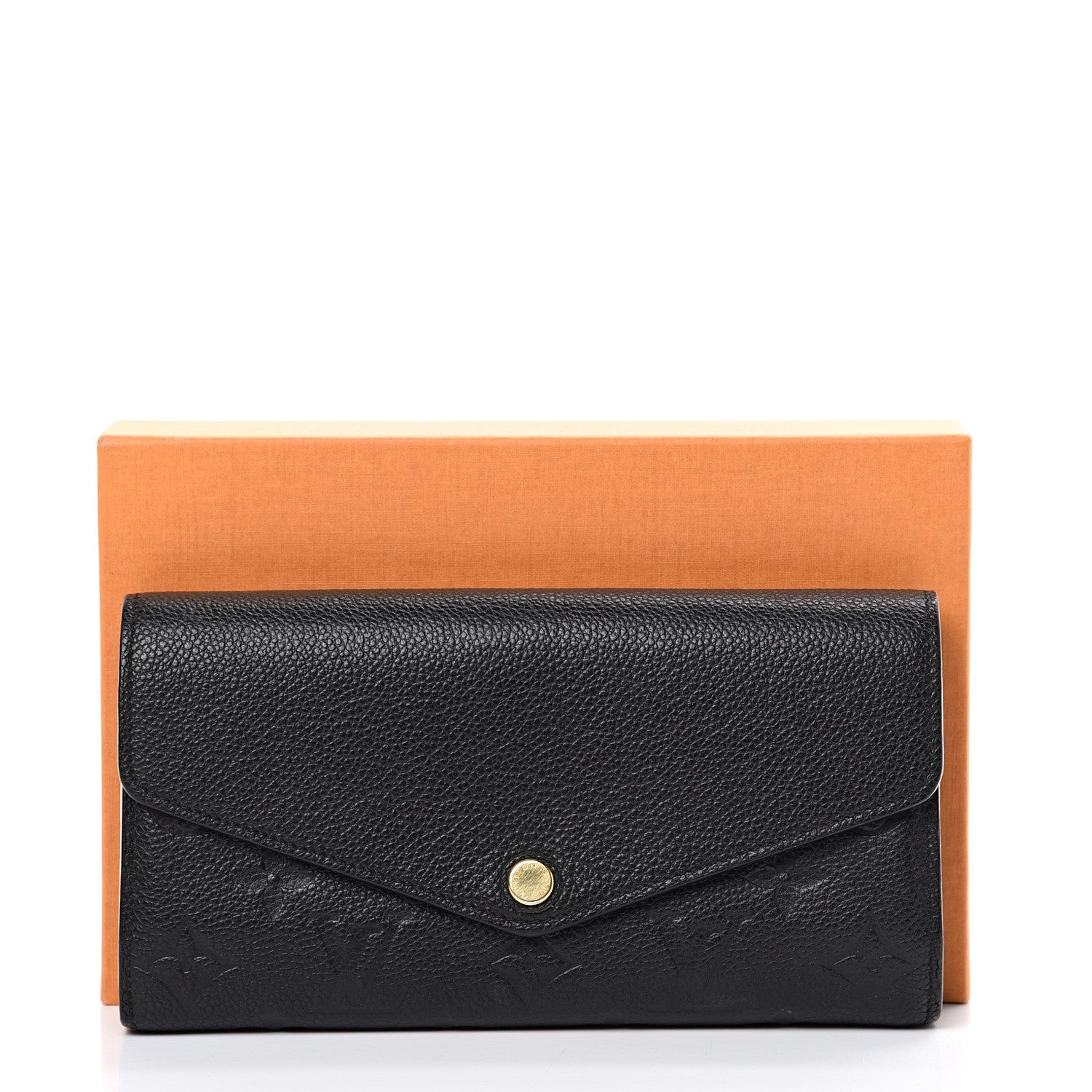 Louis Vuitton Empreinte Sarah Wallet NM Black 9 of 9