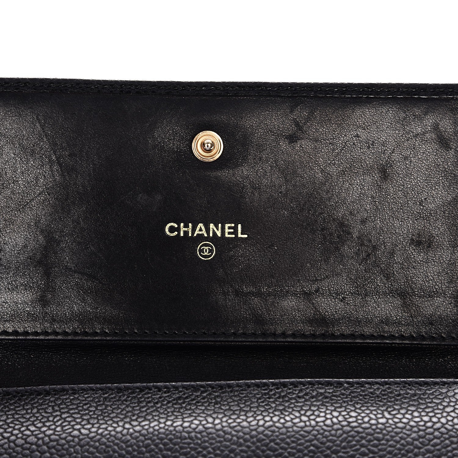 Chanel Caviar Timeless CC Wallet Black 6 of 9