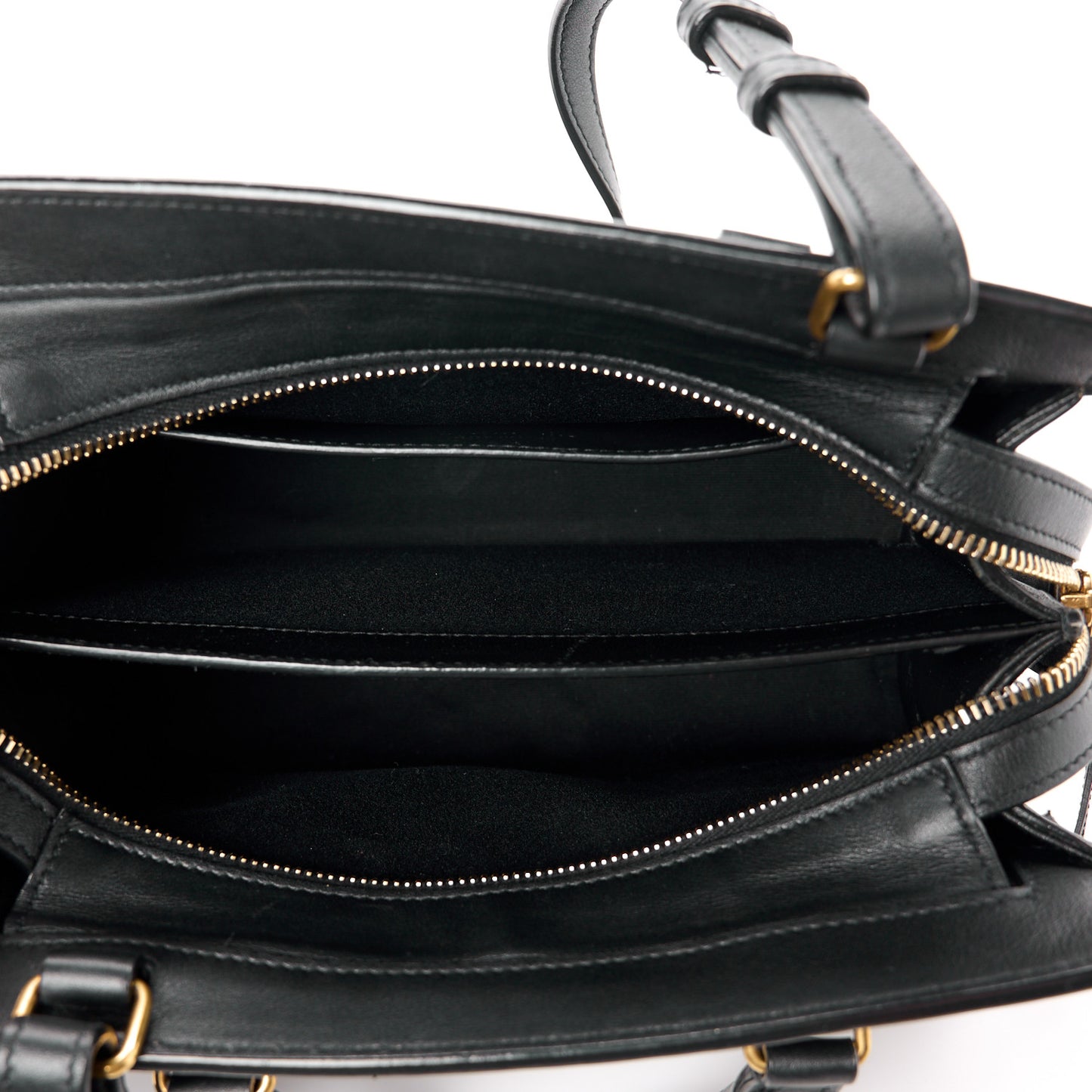 Smooth Calfskin Small East Side Tote Black