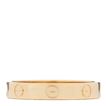 Cartier 18K Yellow Gold 3.5mm LOVE Wedding Band Ring 58 8.25 1 of 5