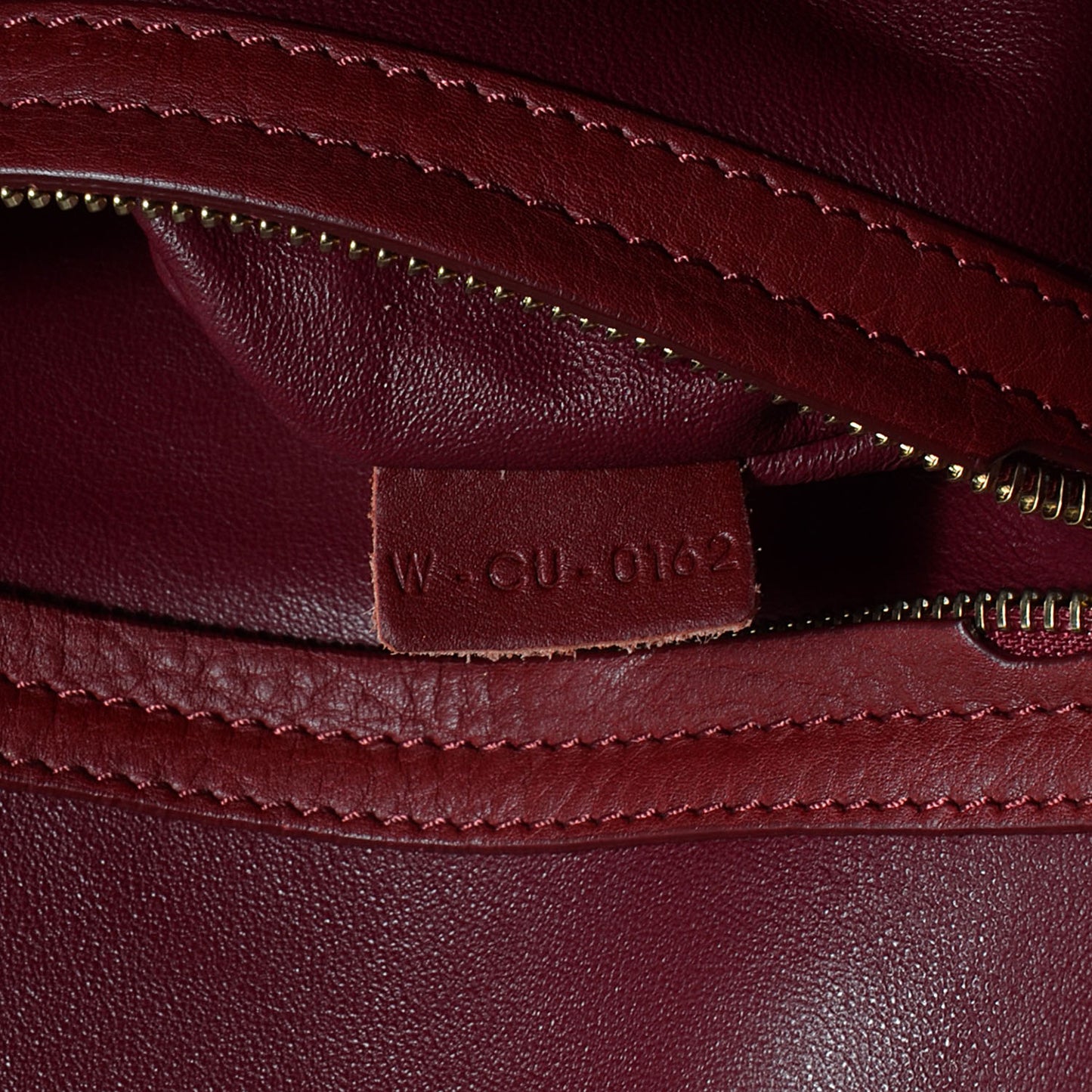 Suede Medium Phantom Luggage Burgundy