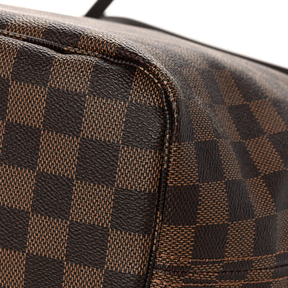 Louis Vuitton Damier Ebene Neo Neverfull MM Rose Ballerine 13 of 15