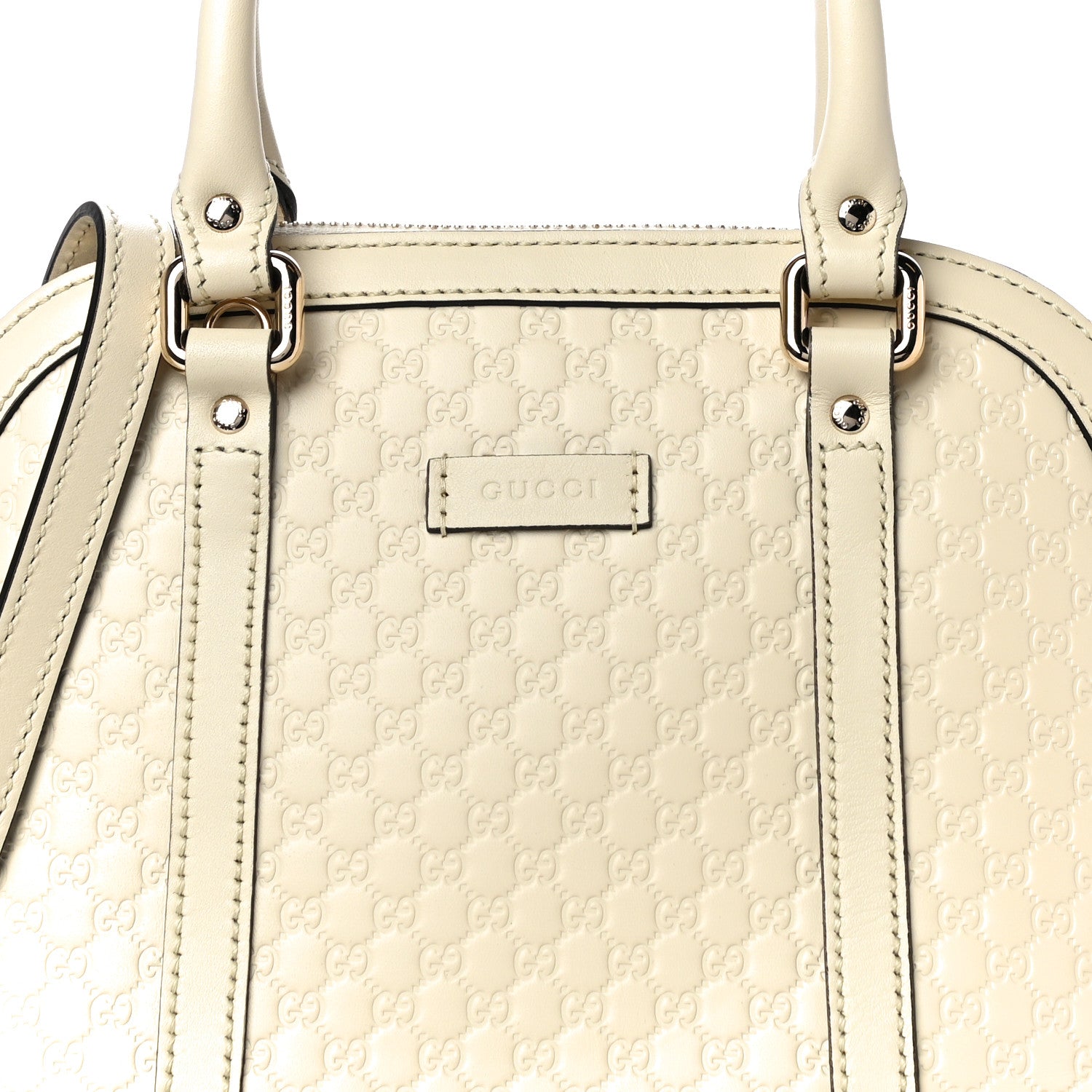 Gucci Soft Microguccissima Mini Dome Bag Ivoire 9 of 11