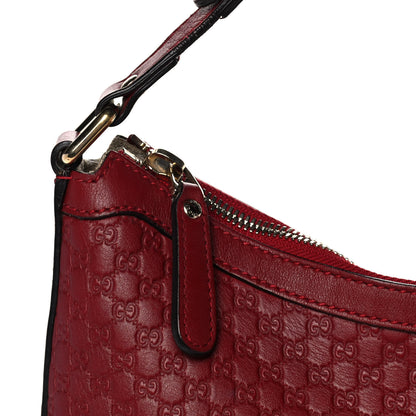 Gucci Soft Microguccissima Margaux Shoulder Bag Red 9 of 12