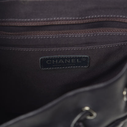 Chanel Calfskin Quilted Large Urban Spirit Backpack Navy 8 of 12