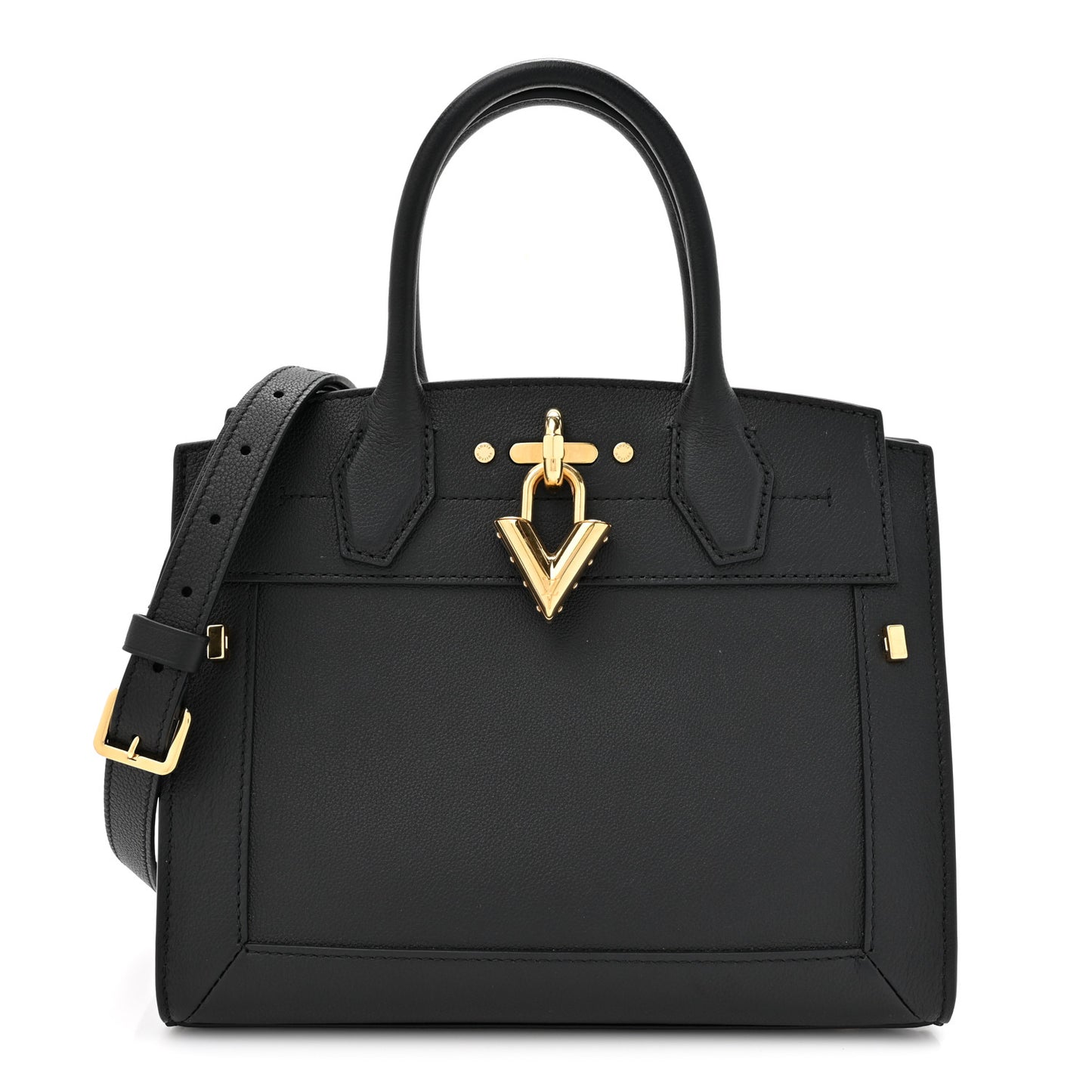 Calfskin Steamer PM Black