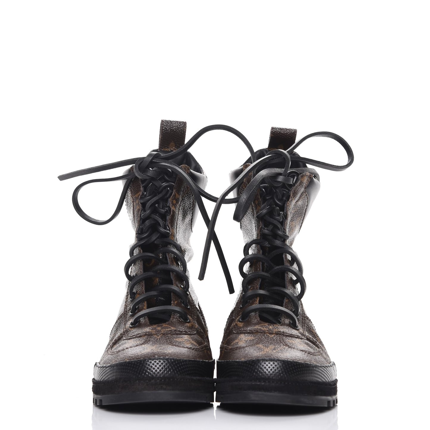 Calfskin Monogram Eldorado Desert Boot 36 Black