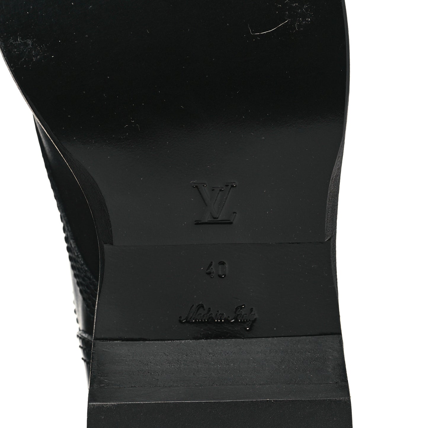 Calfskin Monogram Metropolis Flat Ranger Boots 40 Black