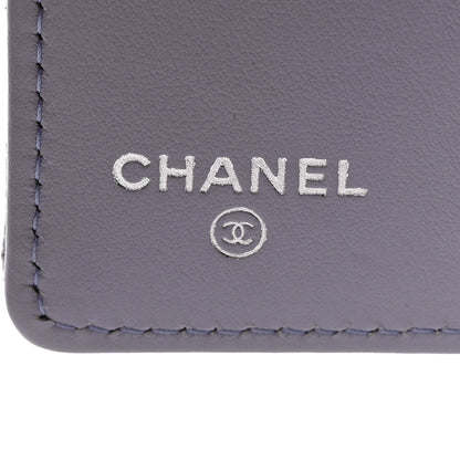 Chanel Caviar Quilted Classic 4 Key Holder Wallet Light Purple 6 of 9