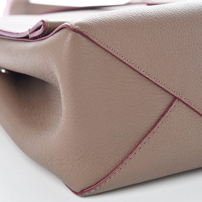 Louis Vuitton Soft Calfskin Lockme II Top Handle Taupe Glace 8 of 9