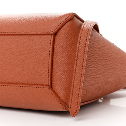 Celine Grained Calfskin Nano Belt Bag Terracotta 10 of 10