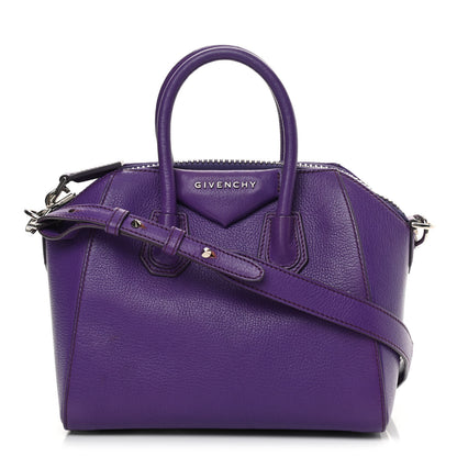 Givenchy Sugar Goatskin Mini Antigona Purple 1 of 14