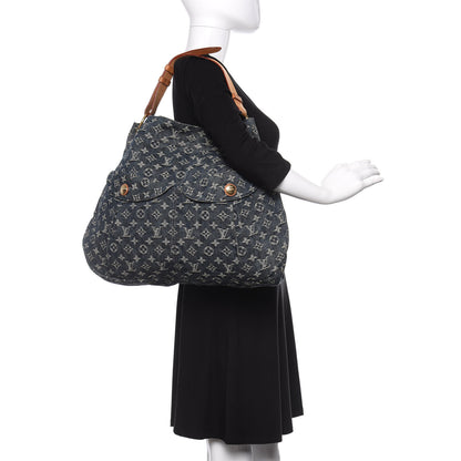 Louis Vuitton Denim Daily GM Gris Blue 2 of 9