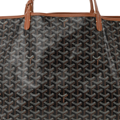 Goyard Goyardine Saint Louis GM Black Gold 9 of 13