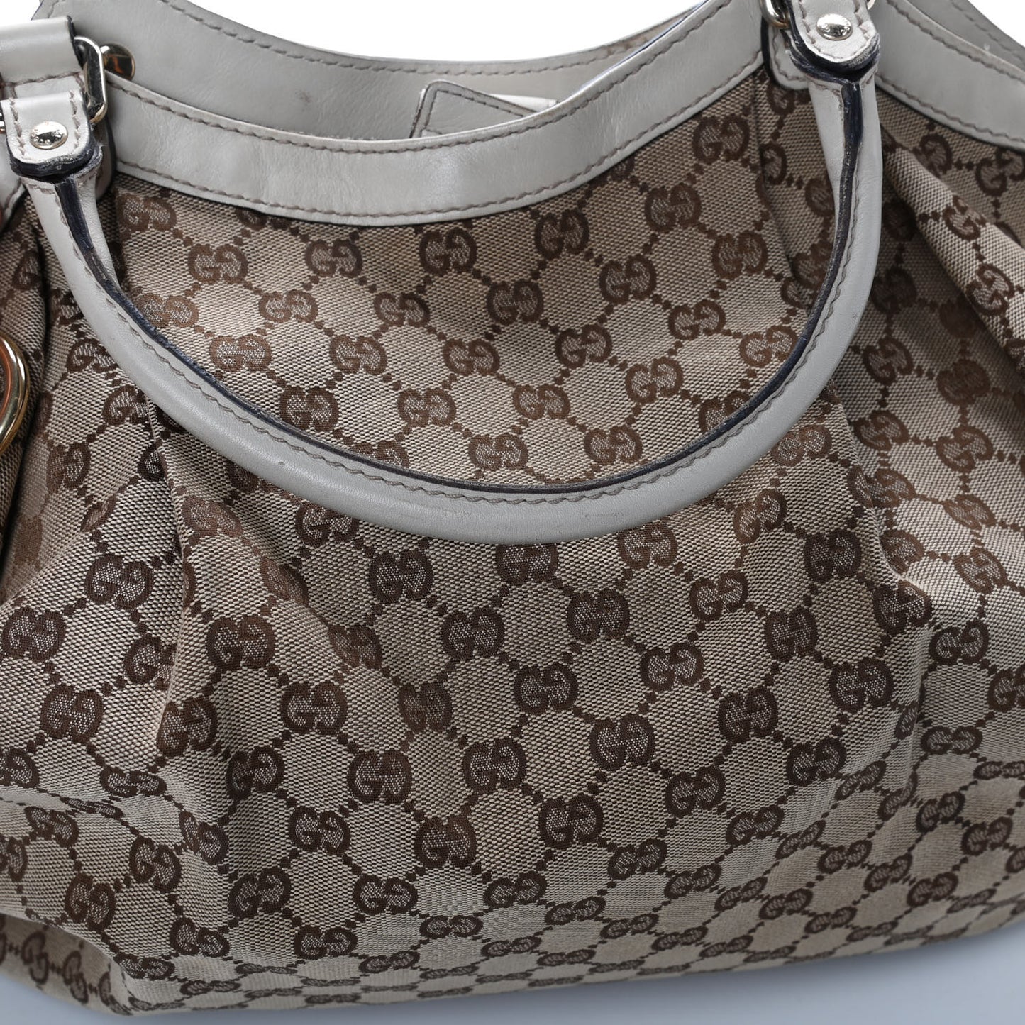 Monogram Large Sukey Tote Off White