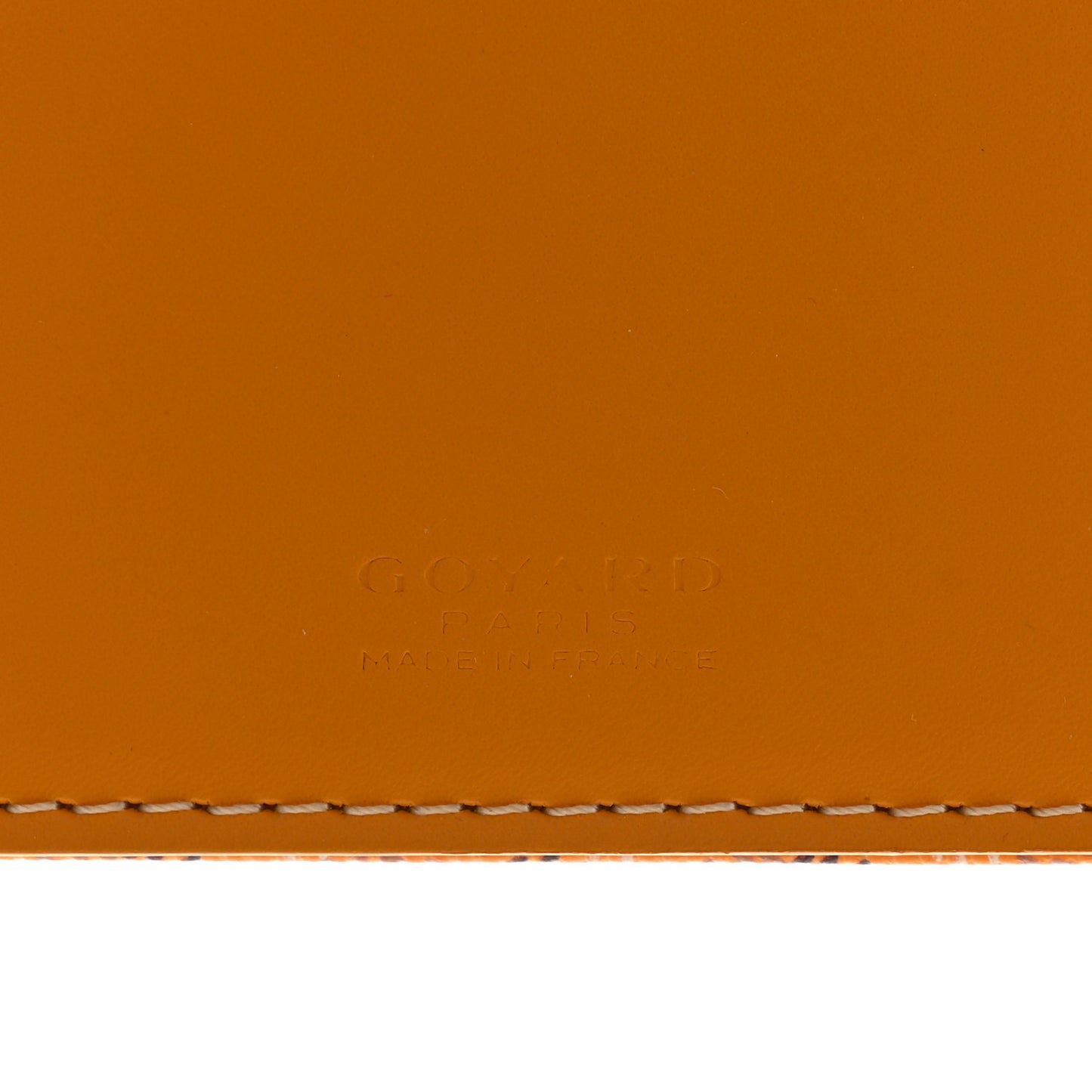 Goyardine Agenda Cover Yellow