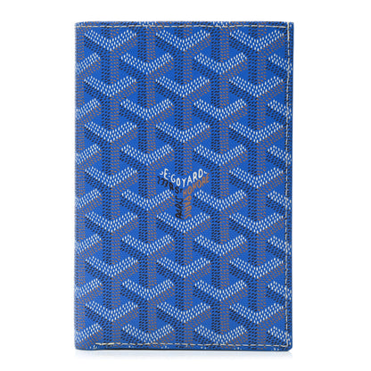 Goyard Goyardine Card Case Sky Blue 1 of 7