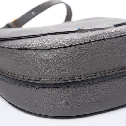 Celine Grained Calfskin Medium Trotteur Light Anthracite 6 of 8