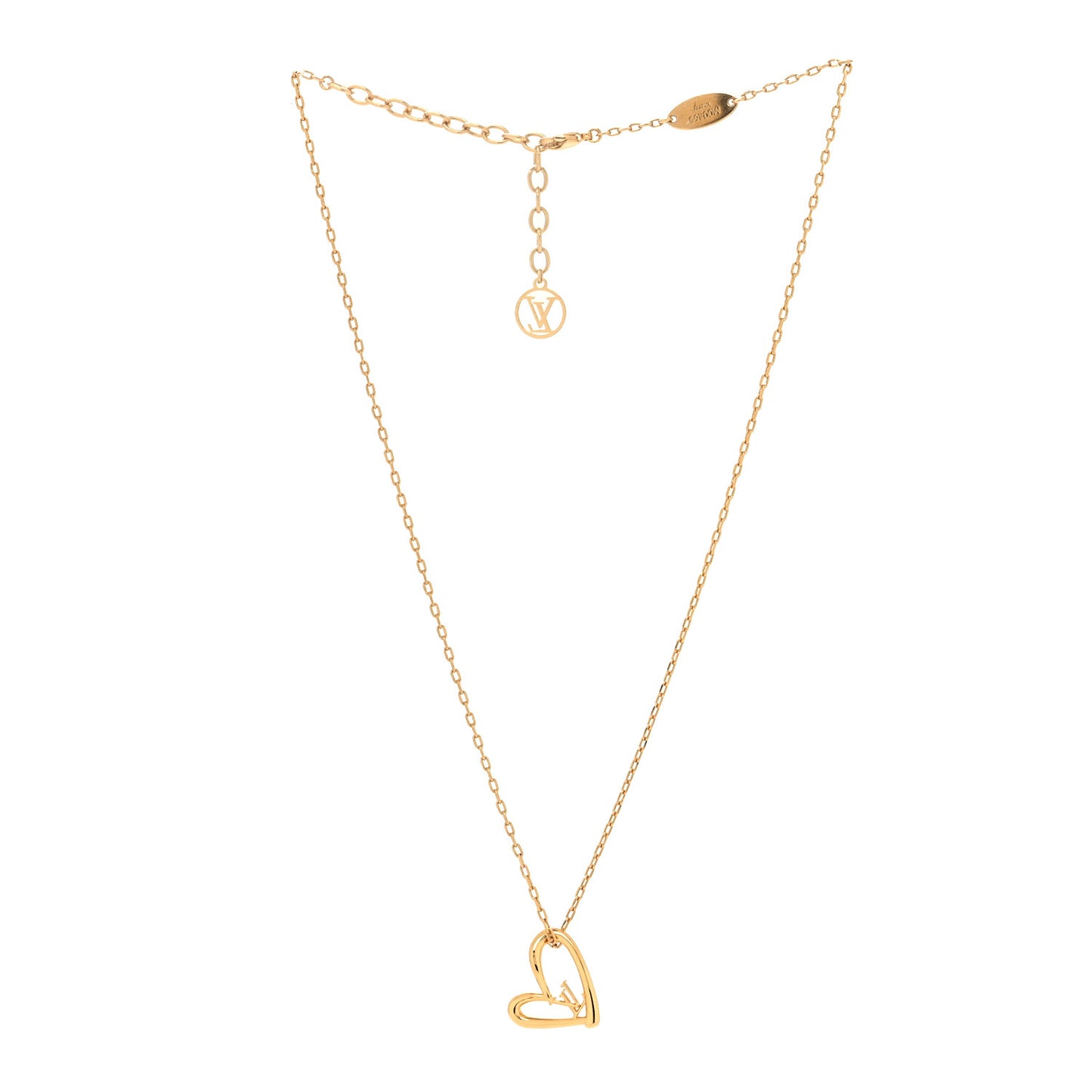 Metal Fall In Love Necklace
